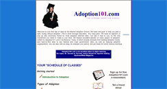 Desktop Screenshot of adoption101.com